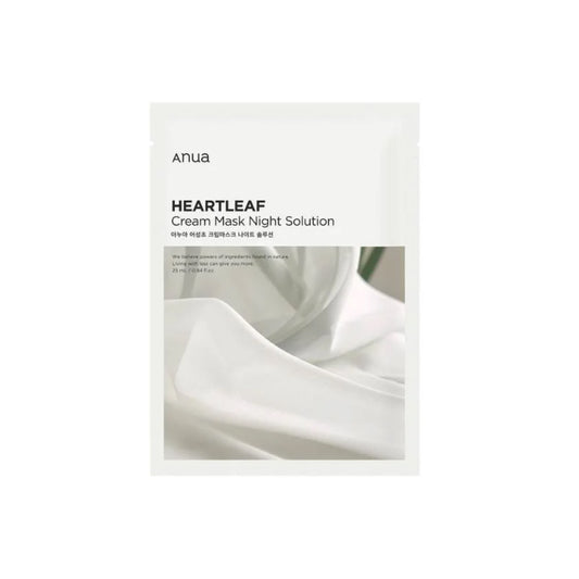 Heartleaf Cream Mask Night Solution, ANUA