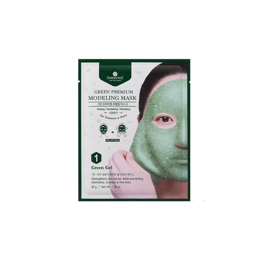 Mască de față Green Premium Modeling Mask, SHANGPREE