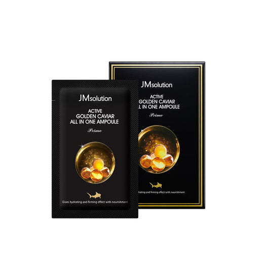 Set 10 Masti de față Active Golden Caviar Nourishing Mask, JM SOLUTION