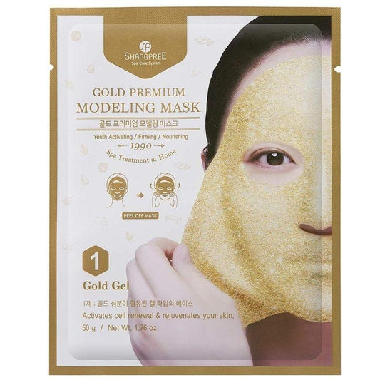 Mască de față Gold Premium Modeling Mask, SHANGPREE