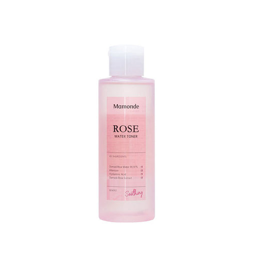 Toner facial cu apă de trandafiri Rose Water Toner, MAMONDE, 250 ml