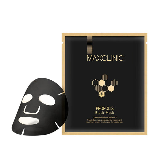 Mască de față Propolis Black Mask, MAXCLINIC