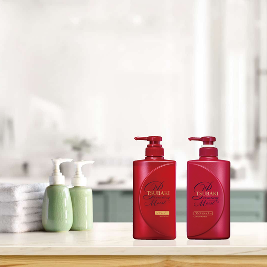Tsubaki Premium Moist and Repair Shampoo, SHISEIDO, 490 ml
