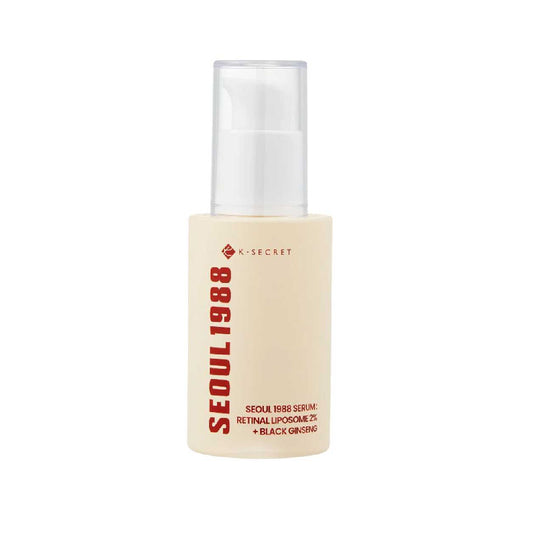 Ser anti-îmbătrânire Seoul 1988 Serum: Retinal Liposome 2% + Black Ginseng, K-Secret, 30 ml