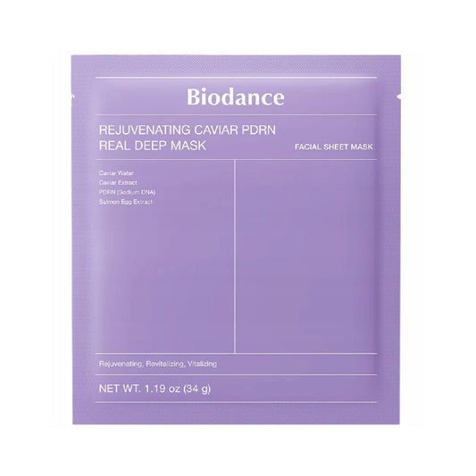 Mască Facială Biodance Rejuvenating Caviar PDRN – Hidratare Intensă & Regenerare Celulară