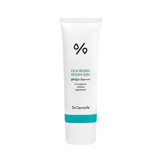 Cremă cu protecție solară Cica Regen Vegan Sun SPF50+ PA++++, Dr. Ceuracle, 50 ml
