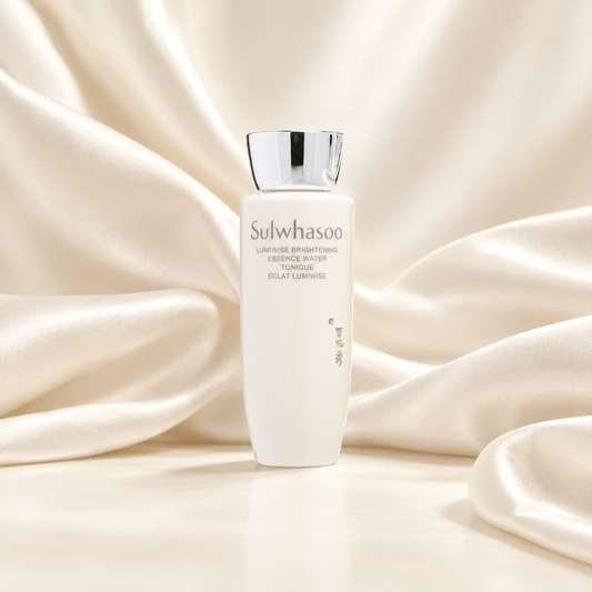 Sulwhasoo Lumiwise Brightening Essence Water 25 ml, decor cu mătase ivory