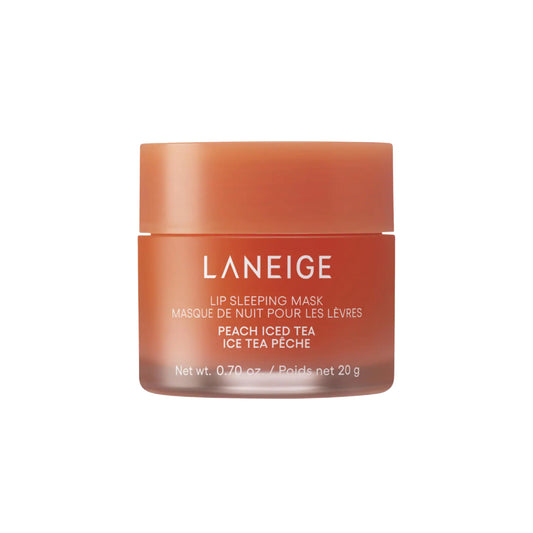 Mască de buze, Lip Sleeping Mask Peach Iced Tea, LANEIGE, 20g