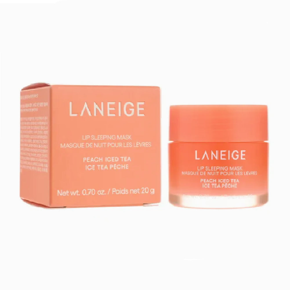 Mască Buze Noapte Laneige Peach Iced Tea 20g – BeautyKO Romania