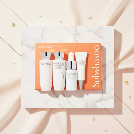 Sulwhasoo Lumiwise Brightening Kit – Set Travel Iluminare & Estompare Pete, 4 Produse Mini