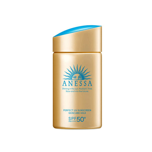 Cremă cu protecție solară Set Anessa Perfect UV Sunscreen Skincare Milk SPF 50+PA++++, SHISEIDO 60 ml și 2 x 6 ml
