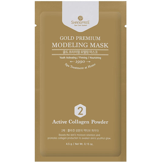 Gold Premium Modeling Mask de la Shangpree - BeautyKO Romania